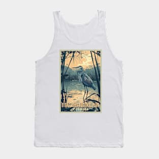 Everglades National Park Vintage Travel  Poster Tank Top